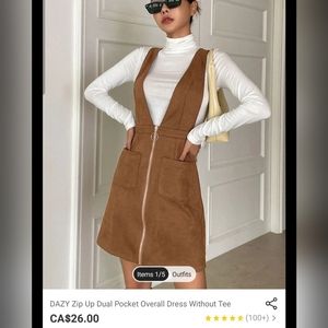 Dress overall size L